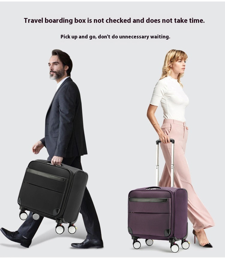 Business Luggage Men's Oxford Cloth Luggage Travel Boarding Women's Suitcase 0 - Tophatter Daily Deals