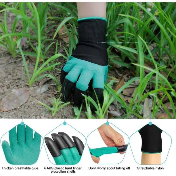 CLAW™ Pro Gardening Gloves Gardening Gloves - Tophatter Daily Deals