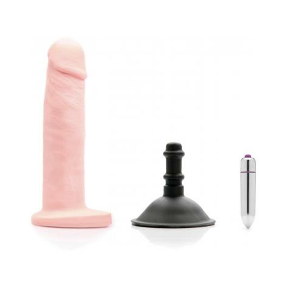 Tantus Alan Vibrating O2 Kit - Cream - Tophatter Daily Deals