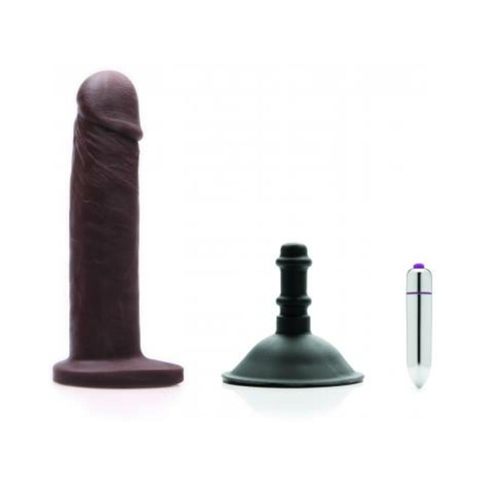 Tantus Alan Vibrating O2 Kit - Mocha - Tophatter Daily Deals
