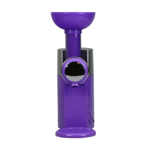 BigSwirlio Frozen Fruit Machine ice cream house full automatic mini slush machine home ice cream machine Purple 0 - Tophatter Daily Deals