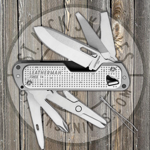 Leatherman Free T4 Multi-Tool - 832684 Multi-Tools - Tophatter Daily Deals