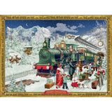 Christmas Advent Calendar Santa's Express | Christmas Train Advent Calendar Traditional Advent Calendar | The Christmas Railway Picture Advent Calendar Paper Advent Calendar Advent Calendar - Tophatter Daily Deals