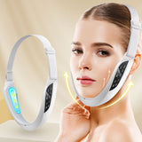 6-Mode 8-speed Micro-current EMS Face Slimming Device V-type 0 - Tophatter Daily Deals