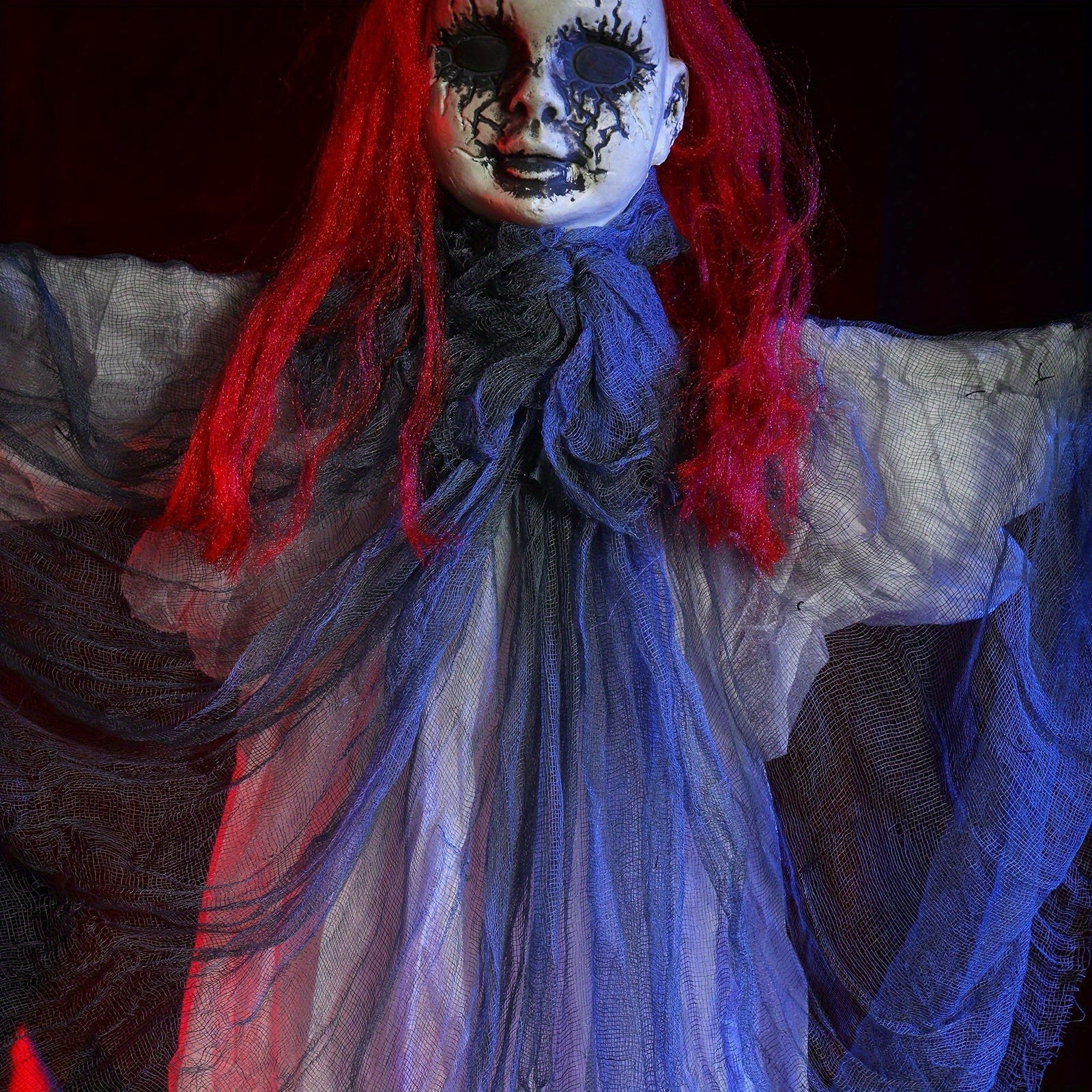 Halloween Red Haired Ghost Doll Set Halloween - Tophatter Daily Deals