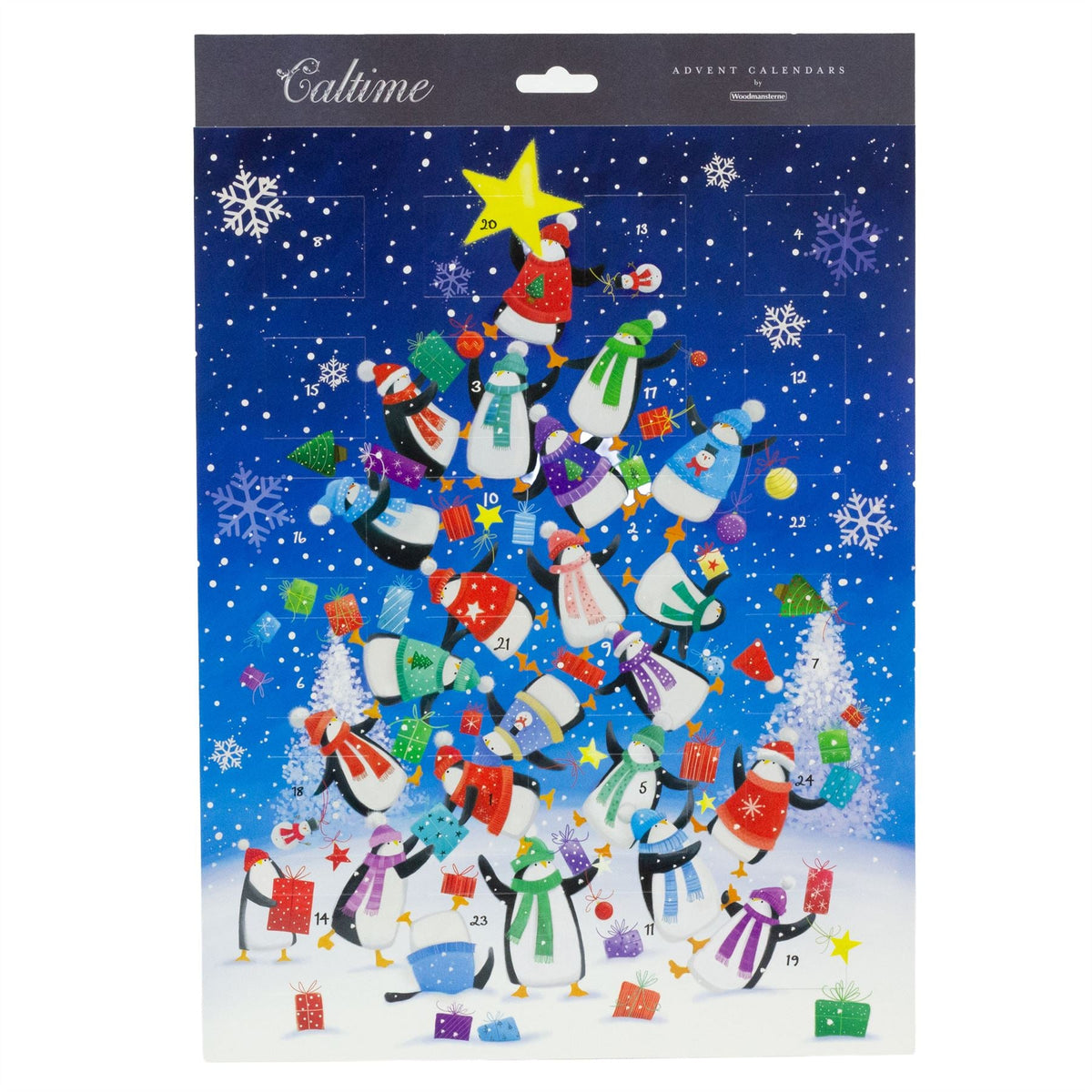 Playful Penguins Christmas Advent Calendar | Christmas Picture Advent Calendar Advent Calendar - Tophatter Daily Deals