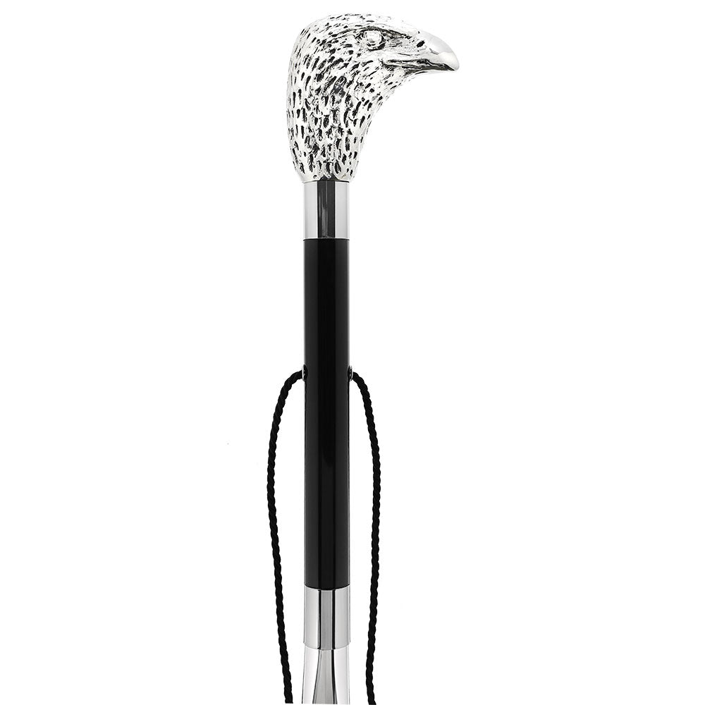 Italian Luxury: Hawk Shoehorn, Crafted in Elegant 925r Silver Shoe Horns - Tophatter Daily Deals
