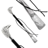 Italian Luxury: Hawk Shoehorn, Crafted in Elegant 925r Silver Shoe Horns - Tophatter Daily Deals