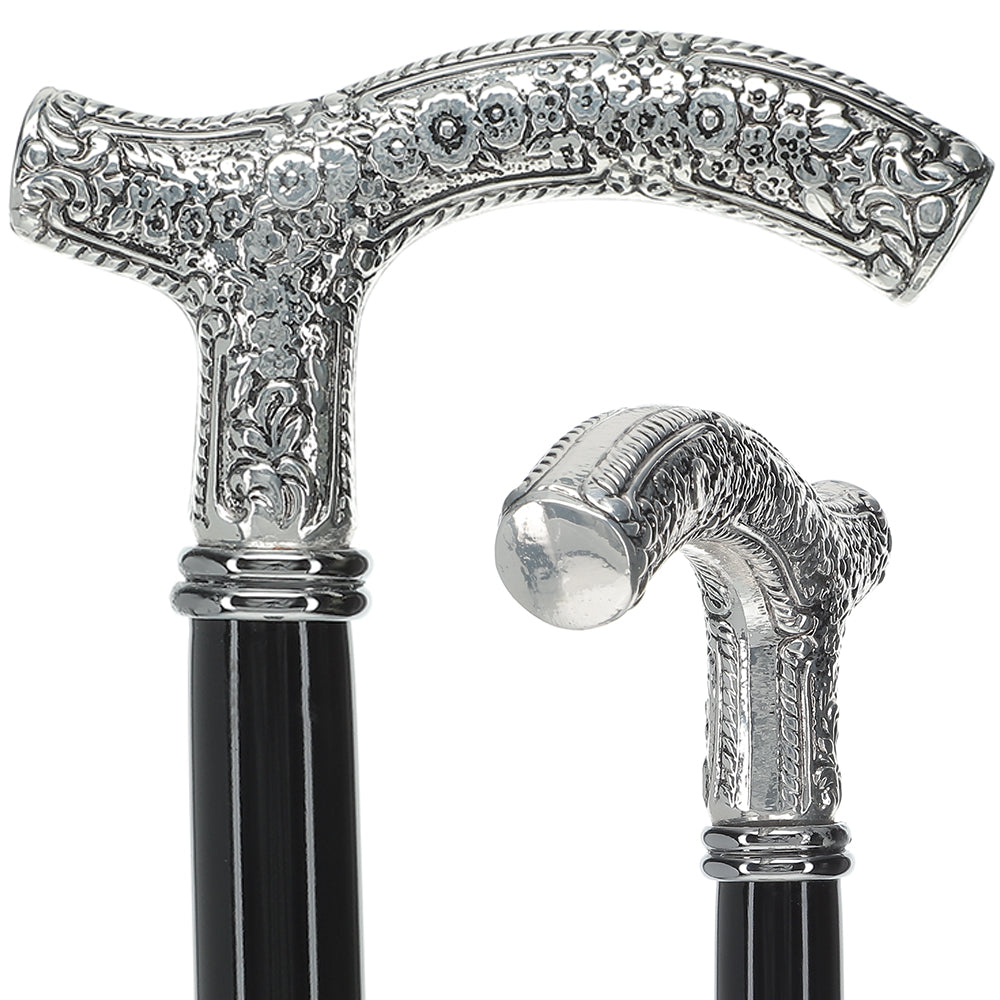 Italian Import: Downton Abbey Silver 925r Petite Cane Antique Vintage Walking Canes - Tophatter Daily Deals