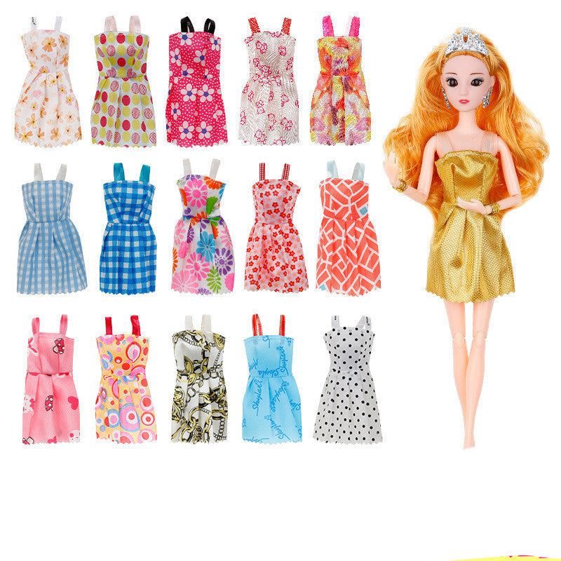 30cm Doll Dress Up Dress Princess Dress Play House Toy 0 - Tophatter Daily Deals