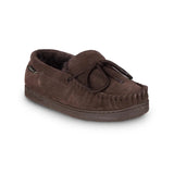 Bearpaw Men's Moccasin II Slipper Chocolate II Footwear - Tophatter Daily Deals