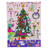 Christmas Tree & Dogs Christmas Advent Calendar Children's Traditional Calendar Advent Calendar - Tophatter Daily Deals