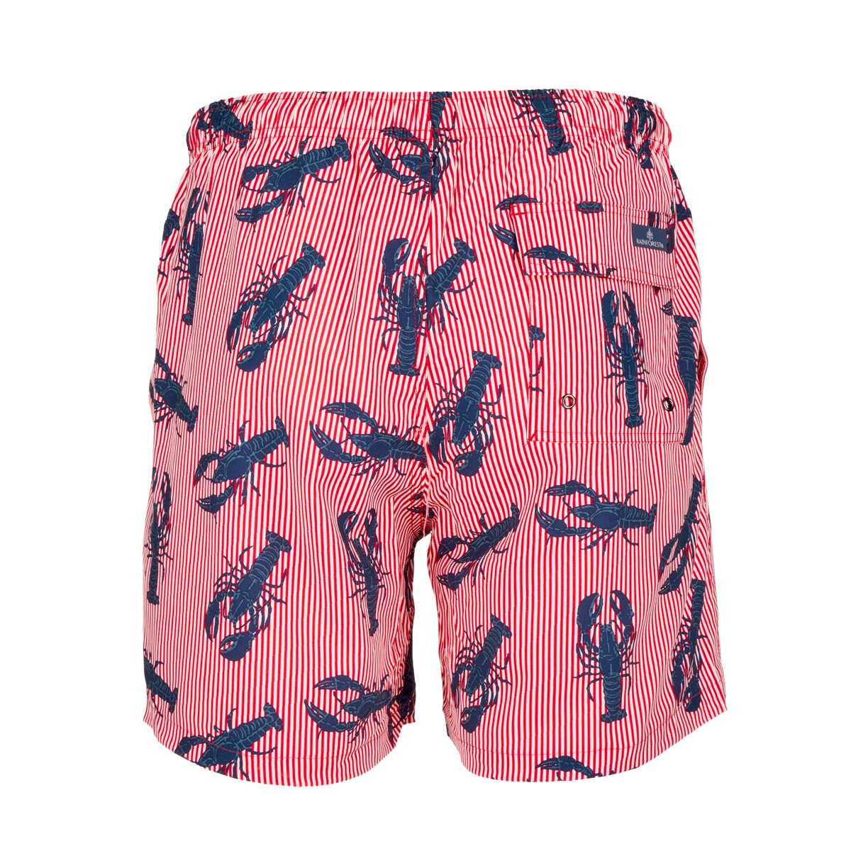 Rainforest Men's Rock Lobster Swim Trunks Swimsuits - Tophatter Daily Deals