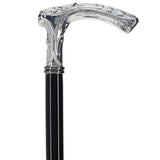 Italian Import: 925r Silver Liberty Embossed Fritz Cane Alpaca Silver Walking Sticks - Tophatter Daily Deals