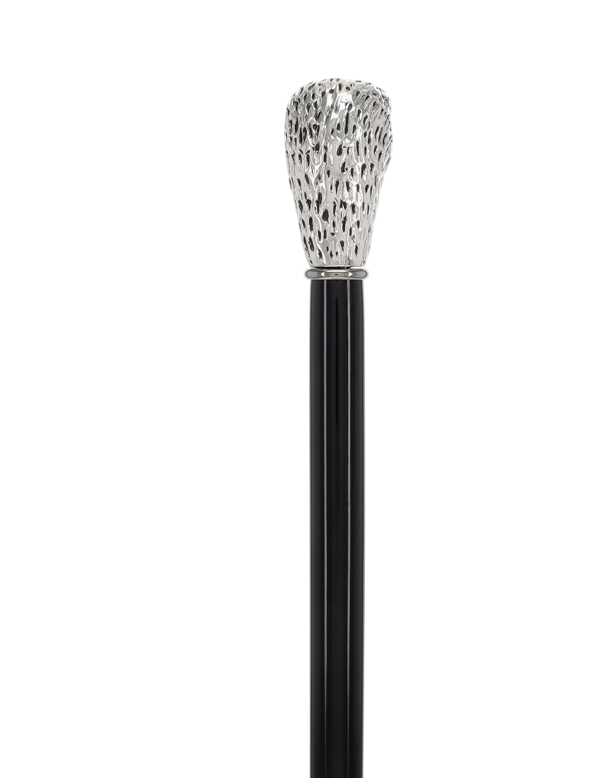 Italian Import:925 silver plating on the Falcon Head Walking Stick Sterling Silver Walking Sticks - Tophatter Daily Deals