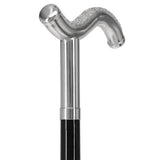 Italian Luxury 925r Silver Tranquil Fritz Cane Alpaca Silver Walking Sticks - Tophatter Daily Deals
