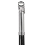 Italian Luxury 925r Silver Tranquil Fritz Cane Alpaca Silver Walking Sticks - Tophatter Daily Deals