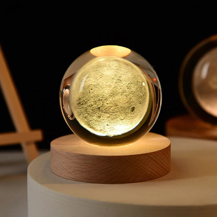 Space Lamps Moon - Tophatter Daily Deals