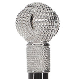 Italian Import - Sailor Monkey Fist Knot: 925r Silver Rope Cane - Tophatter Daily Deals