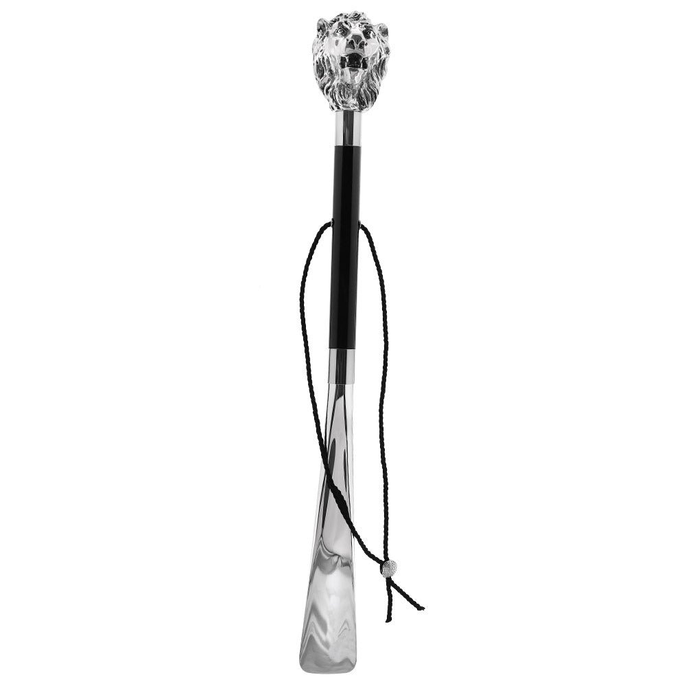 Italian Luxury: Lion Shoehorn, Majestic, Elegant 925r Silver Shoe Horns - Tophatter Daily Deals