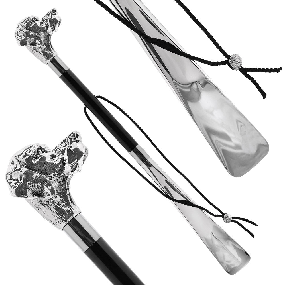 Italian Luxury: Eagle Shoehorn, Crafted in Elegant 925r Silver Shoe Horns - Tophatter Daily Deals