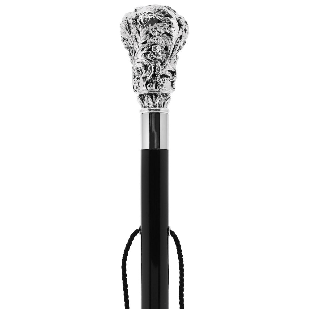 Silver 925r Intricate Flower Shoehorn Shoe Horns - Tophatter Daily Deals
