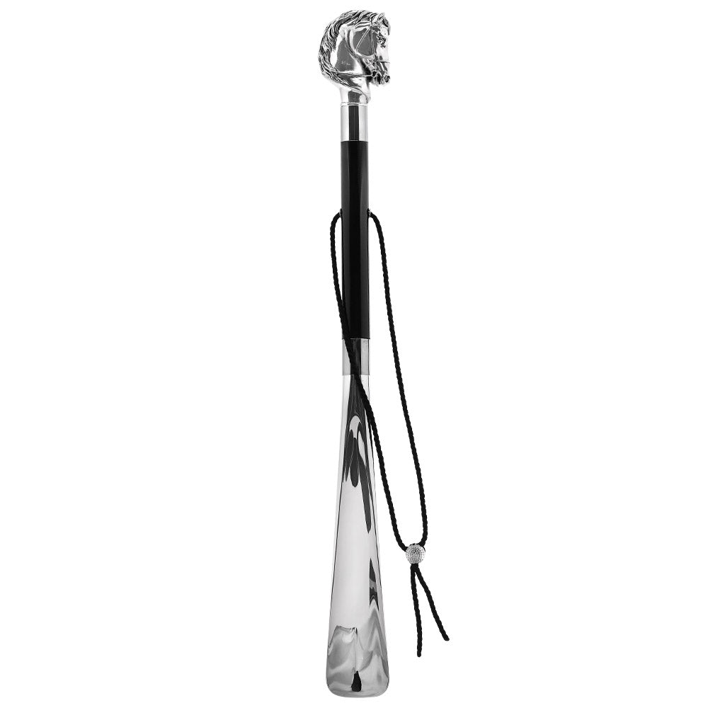 Italian Luxury: Horse Shoehorn, Crafted in Elegant 925r Silver Shoe Horns - Tophatter Daily Deals