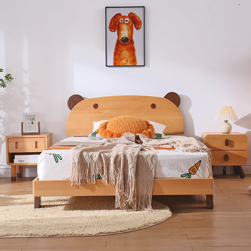 All Solid Wood Children's Bedside Table Modern Bedroom Storage 0 - Tophatter Daily Deals