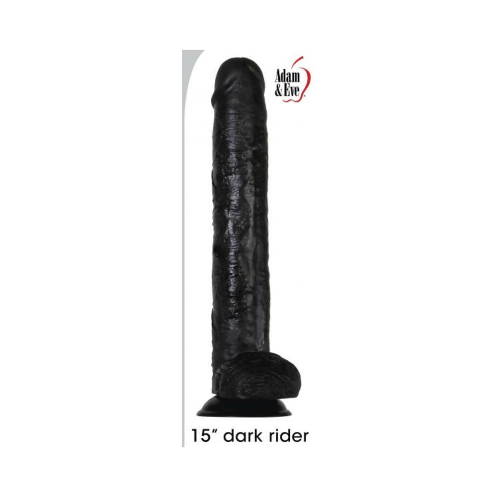 A&e Dark Rider 15 In. Dildo Black - Tophatter Daily Deals