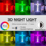 3D light, colorful touch remote control LED 16colors remote 0 - Tophatter Daily Deals