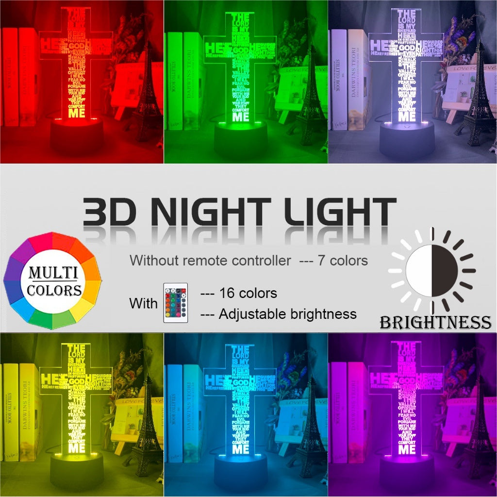3D light, colorful touch remote control LED 16colors remote 0 - Tophatter Daily Deals