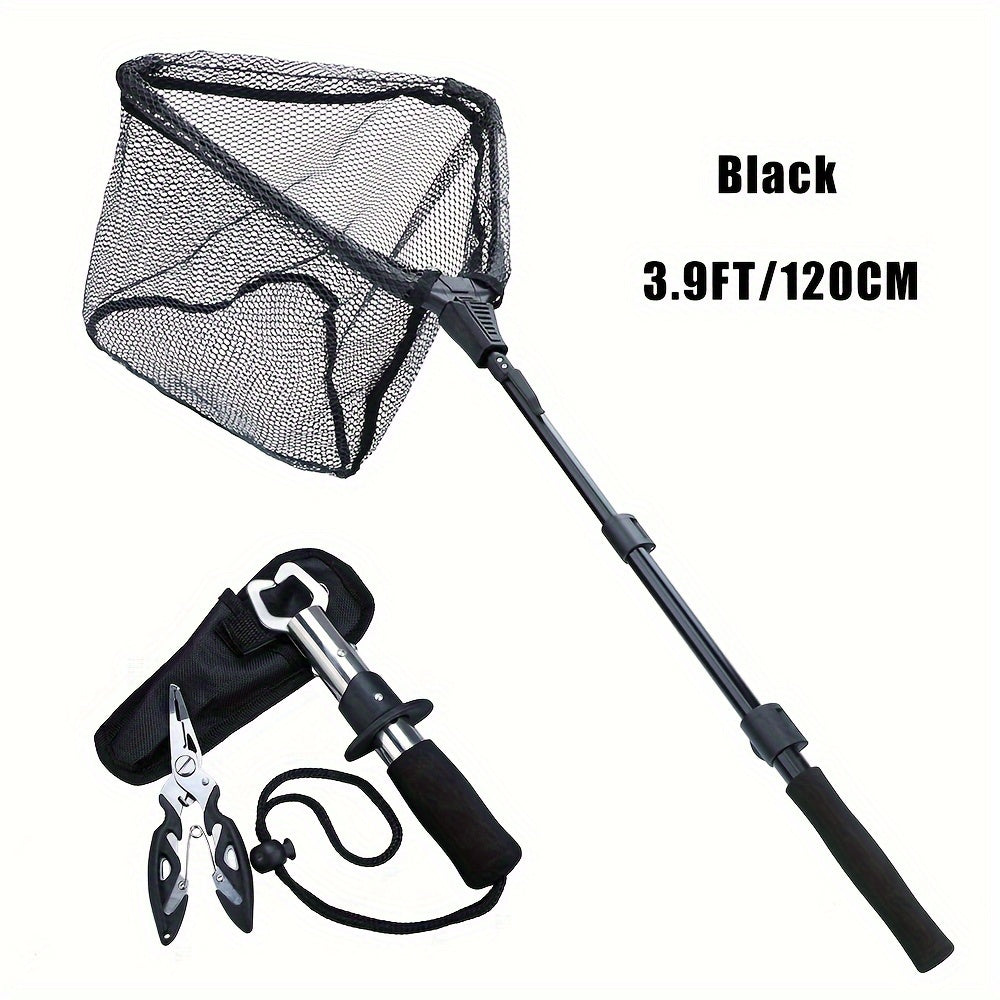 Fishing Net and Pliers Foldable Gear Set Outdoor > Fishing - Tophatter Daily Deals