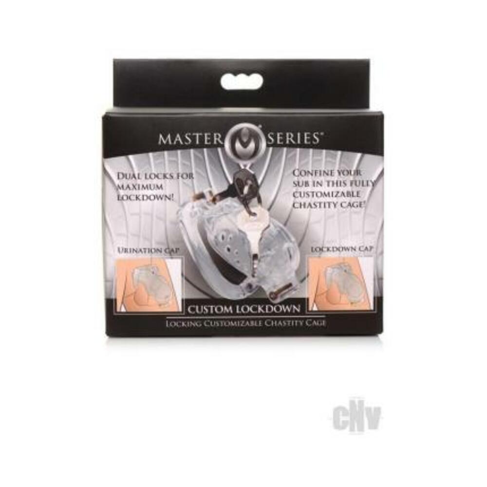 Ms Dbl Lockdown Custom Cage Clear - Tophatter Daily Deals