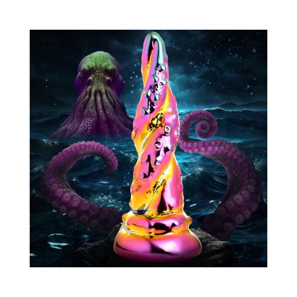 Enchantress Rainbow Glass Dildo - Tophatter Daily Deals