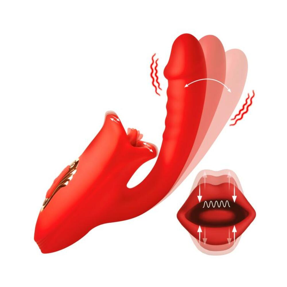 Deep Kiss Silicone Licking Rabbit Vibrator - Wholesale Prices (Limited Deals)