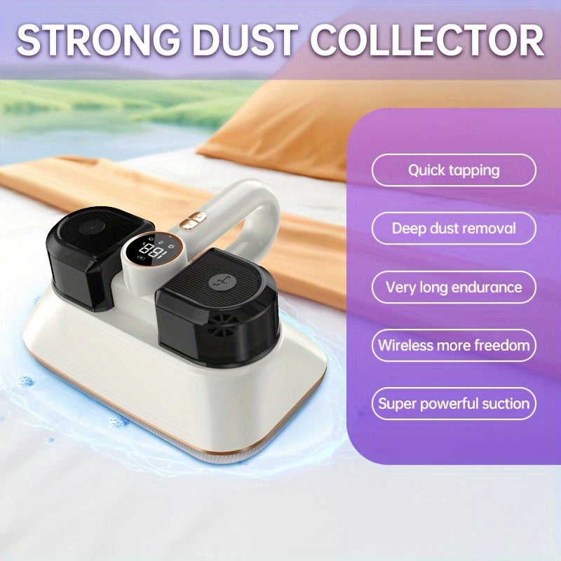 Wireless Handheld Bed Vacuum Cleaner with HEPA Filter Vacuum & Floorcare > Vacuum - Tophatter Daily Deals