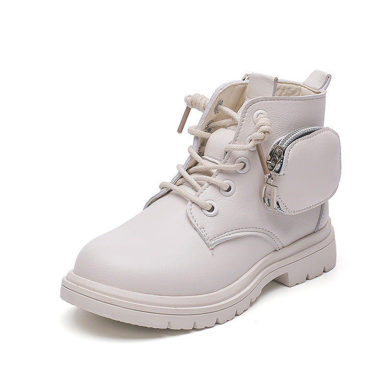Autumn New Products Style Children's Boots 0 - Tophatter Daily Deals