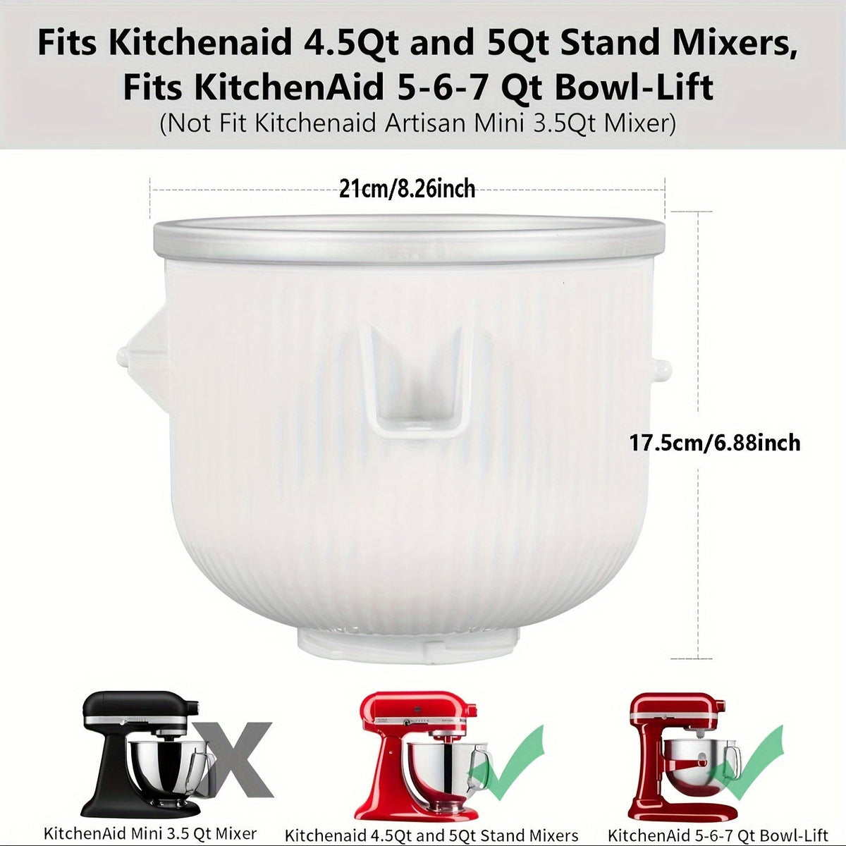 Ice Cream Attachment with Stand Mixers Appliances > Kitchen Appliances > Ice Makers - Tophatter Daily Deals