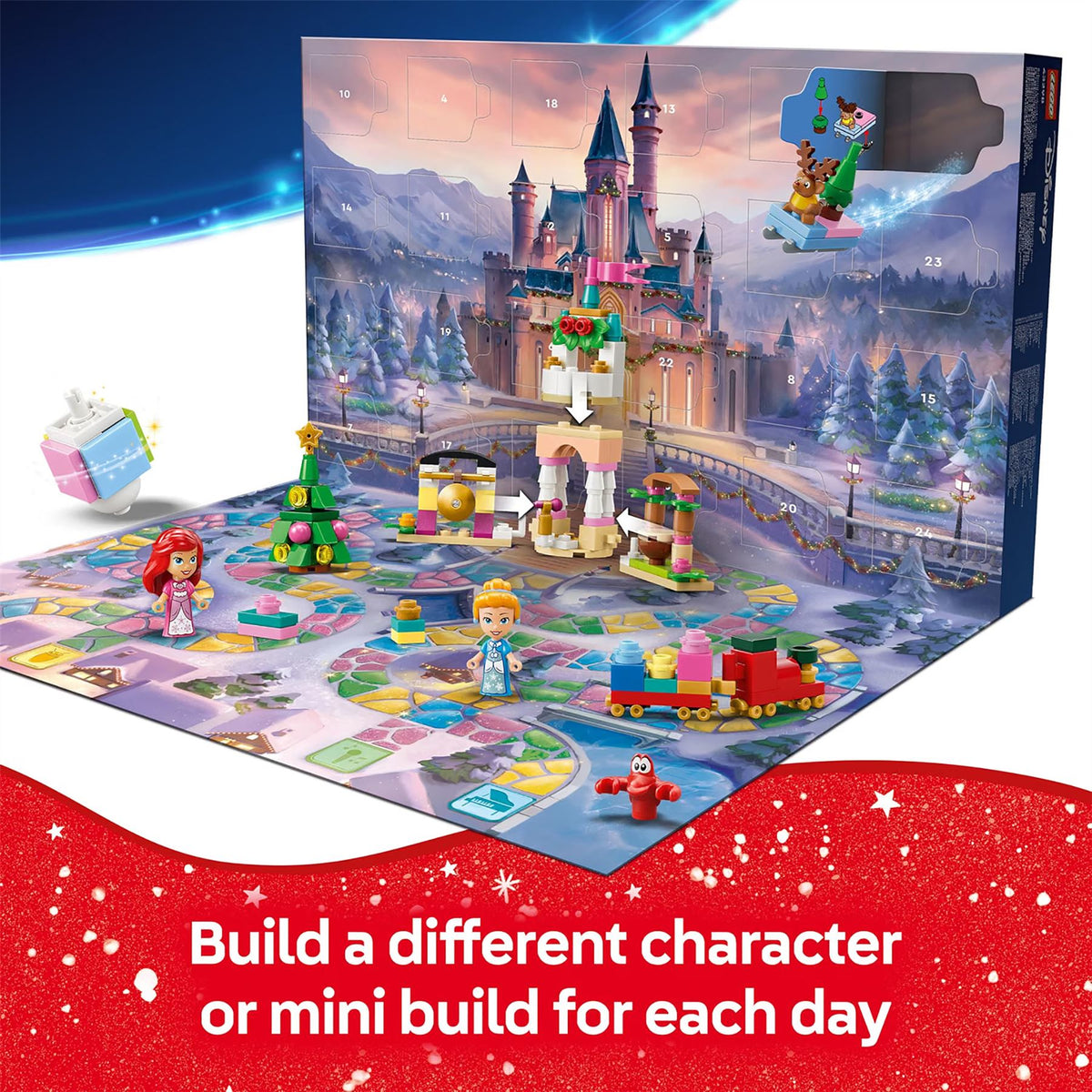 Lego 43298 Disney Princess Christmas Advent Calendar 2026, 24 Advent Gifts Advent Calendar - Tophatter Daily Deals