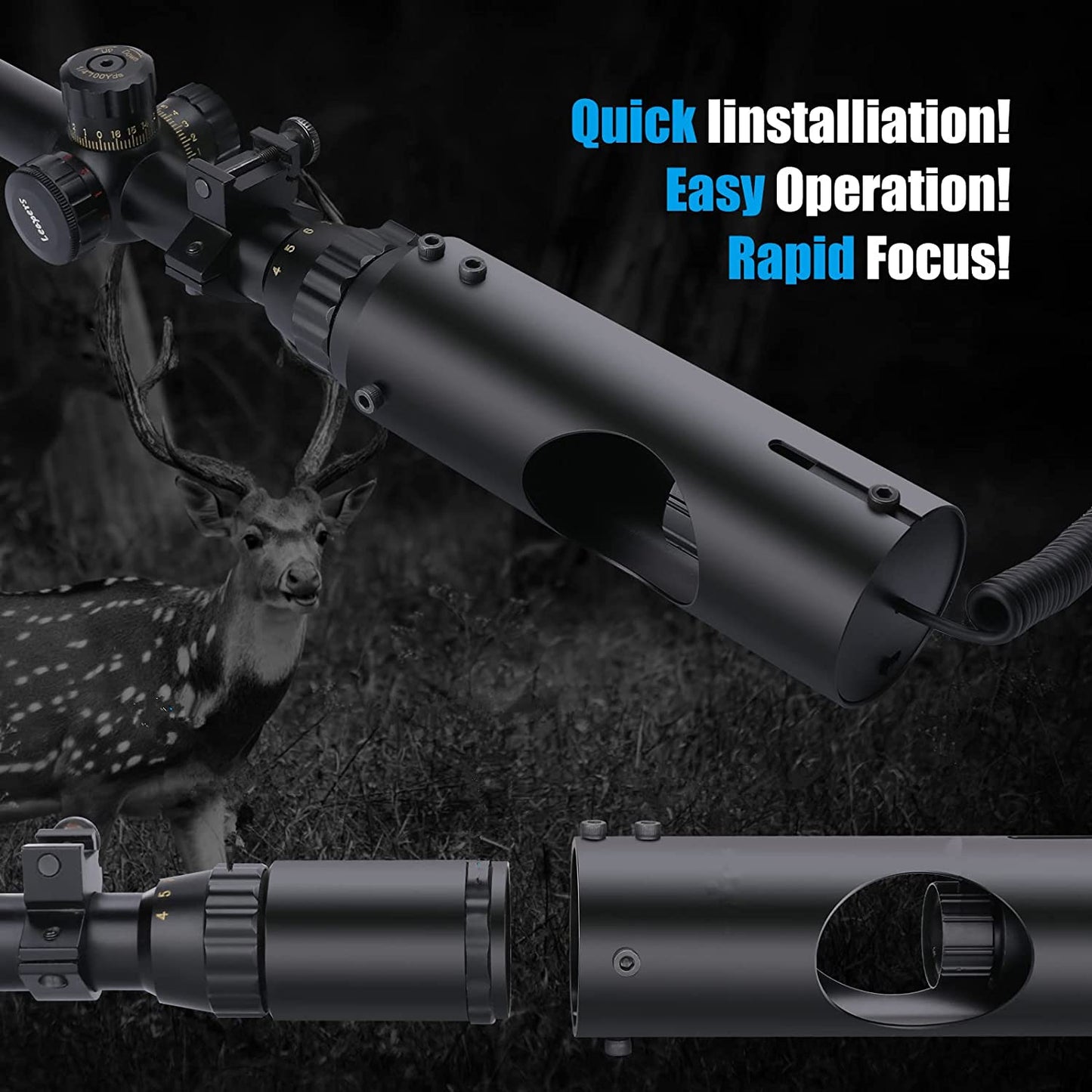 850nm Infrared LED IR Night Vision Device - Tophatter Daily Deals