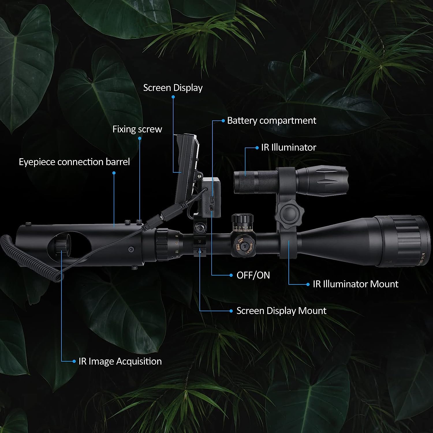 850nm Infrared LED IR Night Vision Device - Tophatter Daily Deals