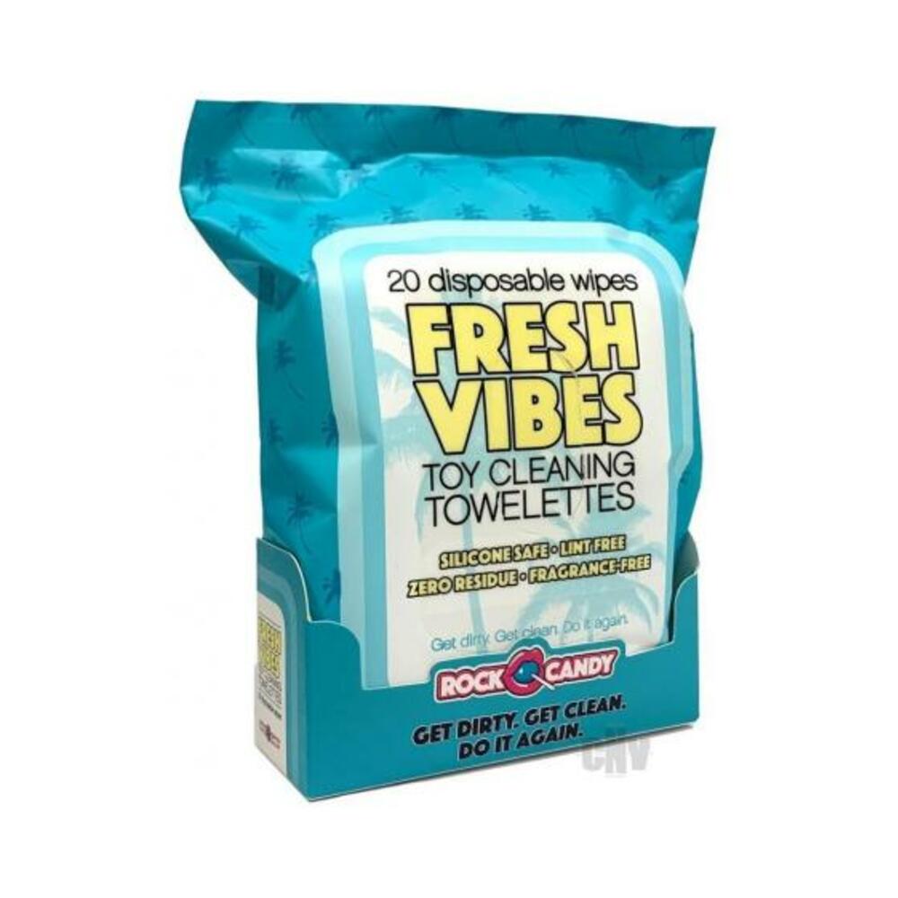 Fresh Vibe Wipes Travel Pack 20ct - Tophatter Daily Deals