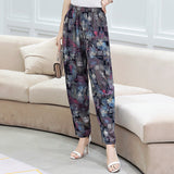 Bloomers plus size mother pants cotton linen pants 11color 0 - Tophatter Daily Deals