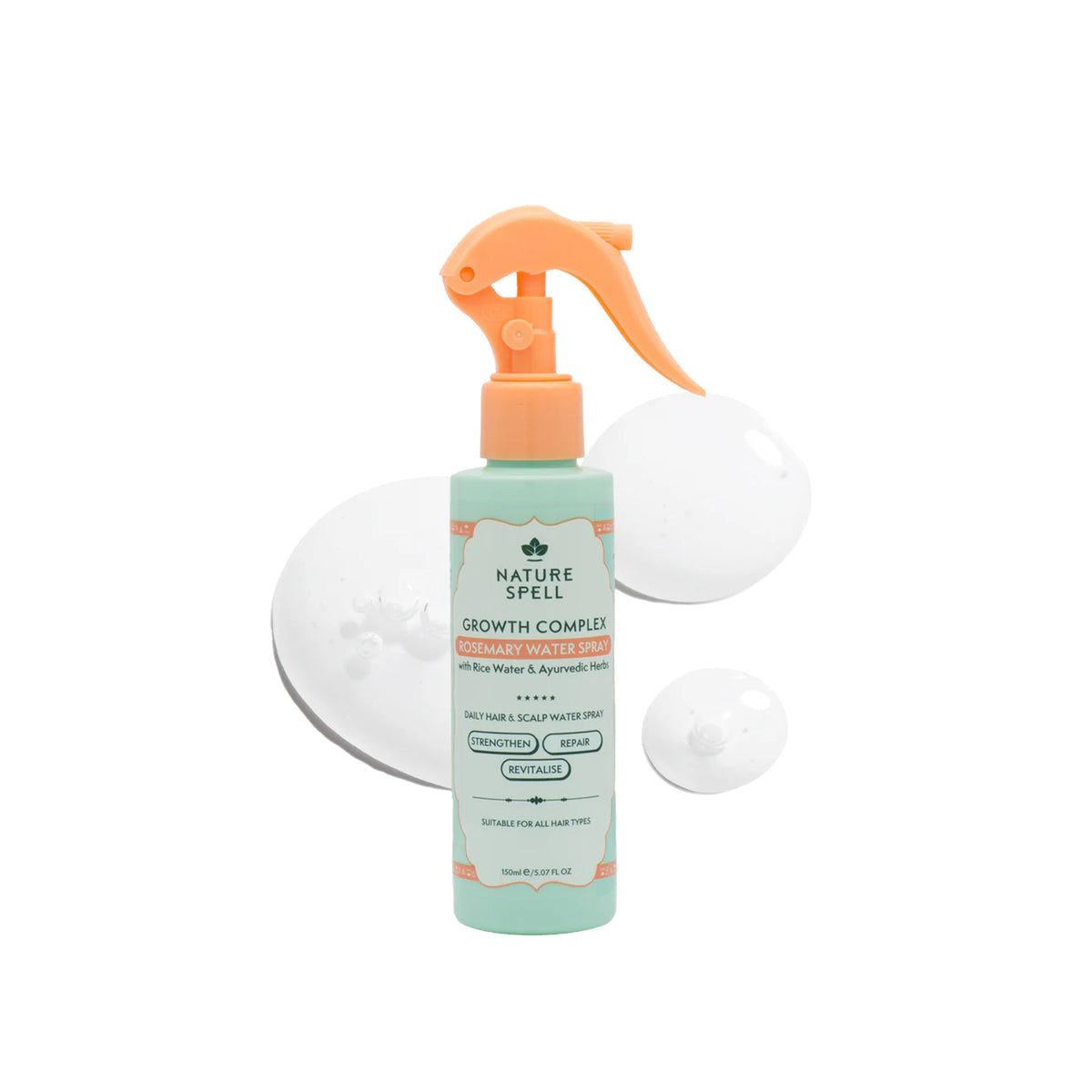 Nature Spell Growth Complex Rosemary Water Scalp Spray 150ml Spray - Tophatter Daily Deals