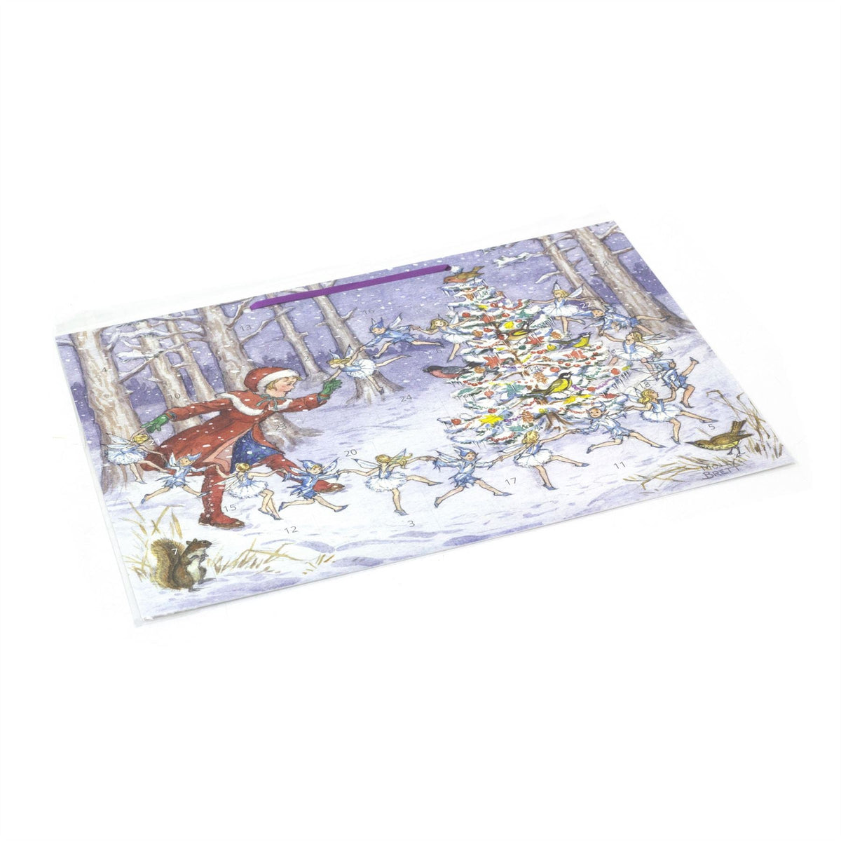 Snow Fairies Christmas Advent Calendar | Traditional Picture Advent Calendar Advent Calendar - Tophatter Daily Deals