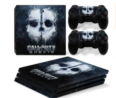 0131-0155 PS4 Pro game machine host Sticker Anti scraping geometric pattern sticker 4 3 12 0 - Tophatter Daily Deals
