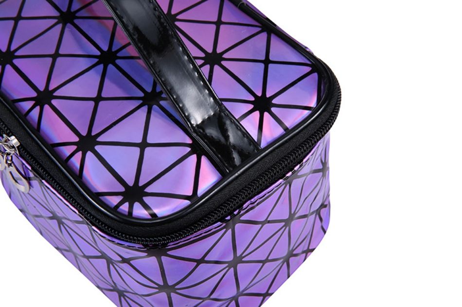 3D laser cosmetic bag 0 - Tophatter Daily Deals