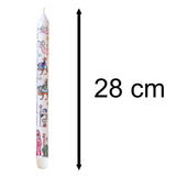Traditional Countdown To Christmas Advent Candle | Christmas Nativity Design Advent Candle With Numbers | Advent Christmas Candle Festive Dinner Taper Candle Advent Candle - Tophatter Daily Deals