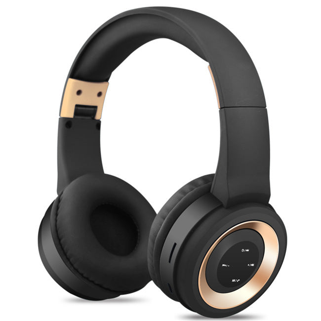 Bluetooth Headset Sports Built-in TF Card Bilateral Stereo Gold 0 - Tophatter Daily Deals