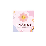 50 PcsPack Square Simple Thank-you Card Coated Paper Business Cards 0 - Tophatter Daily Deals